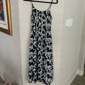 NWT Nicole Miller New York Black & White maxi sundress